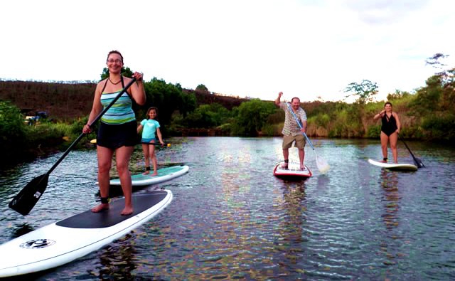 Group Stand Up Paddle Lessons