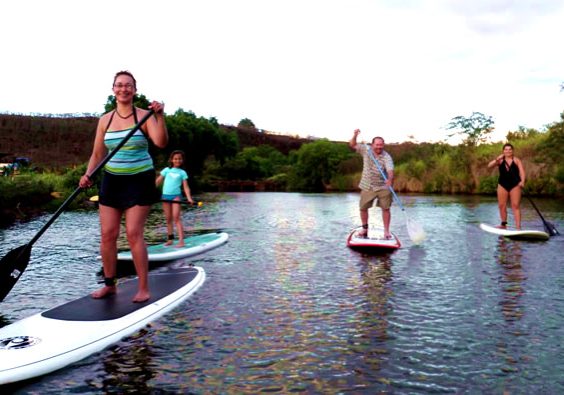 Group Stand Up Paddle Lessons